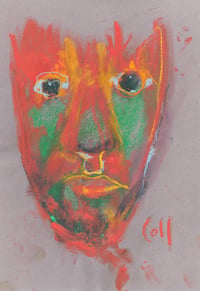 Image 2 of Internalise - Sketchbook Drawing in Soft Pastels on Paper 
