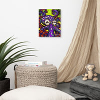 Image 3 of Inky Tentacles Canvas Print