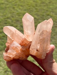 Image 2 of Pink Madagascar Quartz Cluster | Madagascar #3018