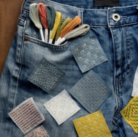 Image 1 of NONA Sashiko Mending Kit – Mend with Meaning