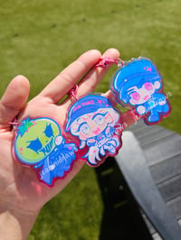 Image 2 of the hundred line defense academy vol 2 ✨ epoxy acrylic charms