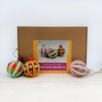 Image 1 of Needle Felting Kit – Vintage Baubles