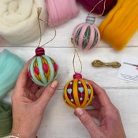 Image 11 of Needle Felting Kit – Vintage Baubles