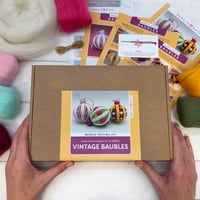 Image 3 of Needle Felting Kit – Vintage Baubles