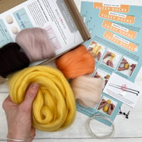 Image 3 of Needle Felting Kit – Fuzzy Ducks