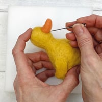Image 5 of Needle Felting Kit – Fuzzy Ducks