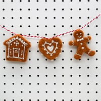 Image 12 of Needle Felting Kit – Gingerbread Decorations