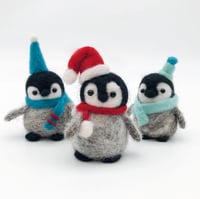 Image 2 of Needle Felting Kit – Baby Penguins