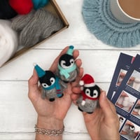 Image 9 of Needle Felting Kit – Baby Penguins
