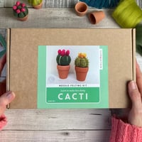 Image 1 of Needle Felting Kit – Cacti