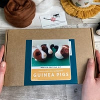 Image 2 of Needle Felting Kit – Guinea Pigs