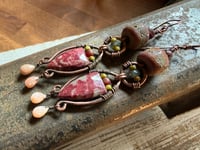 Image 21 of Carmine earrings - n35