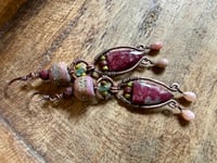 Image 24 of Carmine earrings - n35