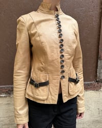 Image 2 of CARAMEL LEATHER JACKET