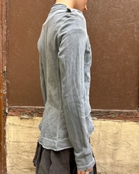 Image 4 of WASHED BLUE MILITARY JACKET