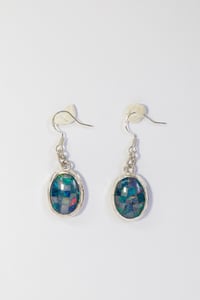 Image 1 of Mosaic Opal Earrings