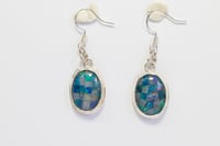 Image 3 of Mosaic Opal Earrings