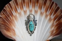 Image 3 of Turquoise Arrow Head pendant