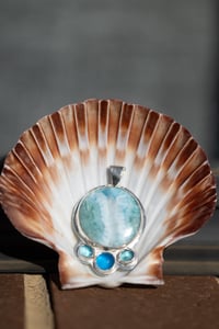Image 3 of Larimar Sea glass - Oceans of blue