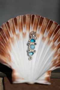 Image 1 of Small Larimar and sea glass
