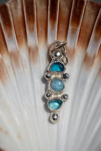 Image 2 of Small Larimar and sea glass