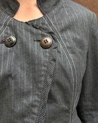 Image 2 of CHARCOAL PINSTRIPE JACKET