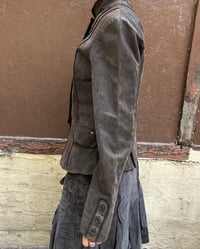Image 4 of DARK BROWN LEATHER JACKET