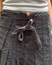 Image 3 of PLEATED BOW SKIRT