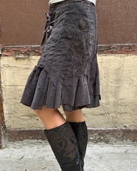 Image 4 of PLEATED BOW SKIRT