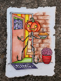 Image 2 of Halloweenies on Paper Series