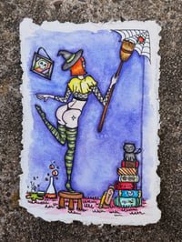 Image 3 of Halloweenies on Paper Series