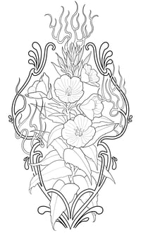 Flaming Florals