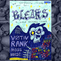 Image 1 of BLEAKS 4 TRACK CASSETTE LAUNCH - WITH VOTIV, RANK, MOSS & NURSE - TICKET 