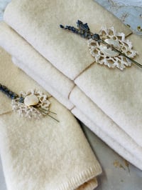Image 2 of Vintage wool blanket pieces 