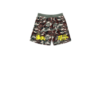Image 3 of MESH CAMO SHORTS