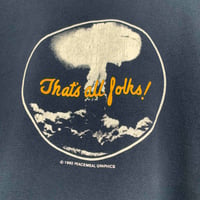 Image 2 of Peacemeal Graphics 'That's All Folks!' 90s XL