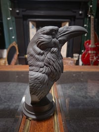 Image 6 of Raven Bust Statue
