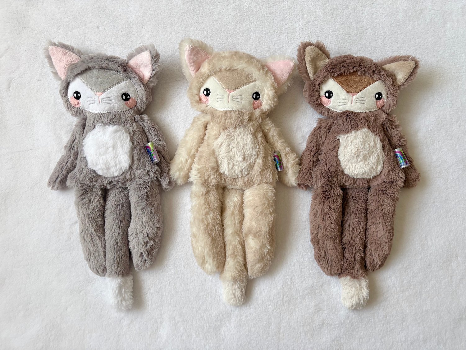 Image of OOAK Smokey the Cat Plushie (20 inches)
