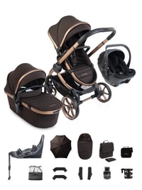 Image 2 of iCandy Peach 8 Footmuff - Pecan - Call instore for travel system bundles
