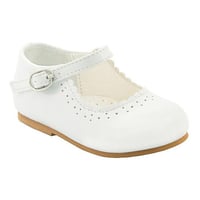 White plain shoes