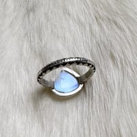 Image 3 of Art Deco Moonstone Ring