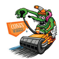 Dave's Monster Sticker