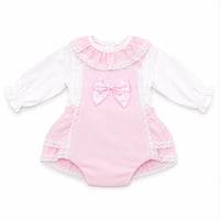 Pink Bow romper