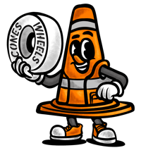 Image 3 of Cones Wheels Sticker Pack ( 5 Stickers )
