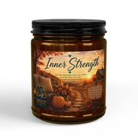 Image 1 of Inner Strength | Inspirational 9 oz Soy Candle | Autumn Collection