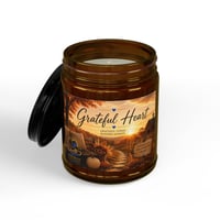 Image 4 of Grateful Heart | Inspirational 9 oz Soy Candle | Autumn Collection