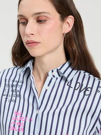 Image 5 of CAMISA DE RAYAS ESTAMPADO NORIA