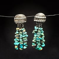 Image 1 of Silver Disc Earrings