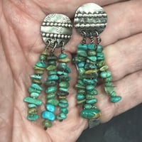 Image 2 of Silver Disc Earrings