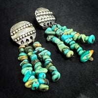 Image 3 of Silver Disc Earrings